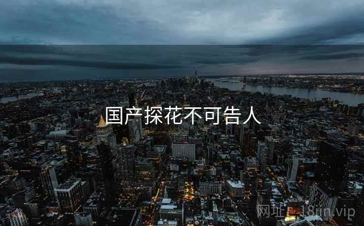 国产探花不可告人 国产探花不可告人