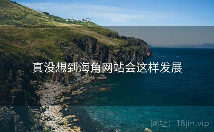 真没想到海角网站会这样发展 真没想到海角网站会这样发展